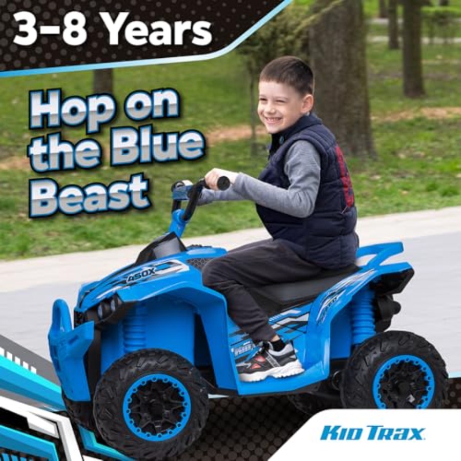 Kid Trax 12V Electric ATV - Bo – Kids Outdoor Electric Quad recenzja i cena