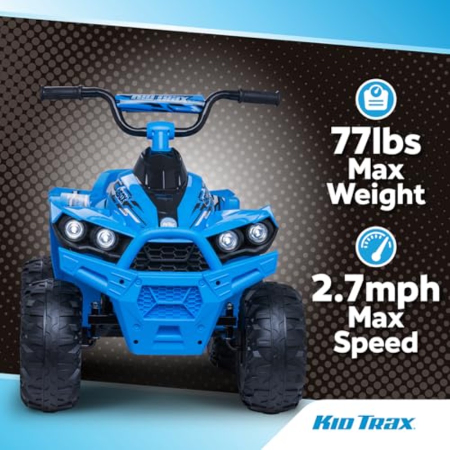 Kid Trax 12V Electric ATV - Bo – Kids Outdoor Electric Quad recenzja i cena